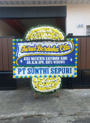 Papan Bunga Duka di Mandalika